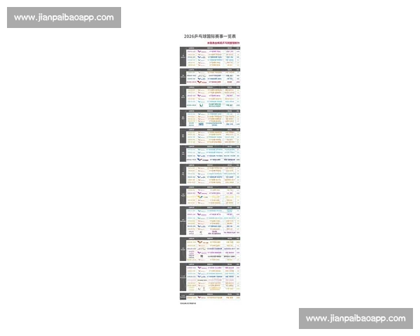 2026年全球顶级体育赛事赛程全攻略精彩赛事一网打尽